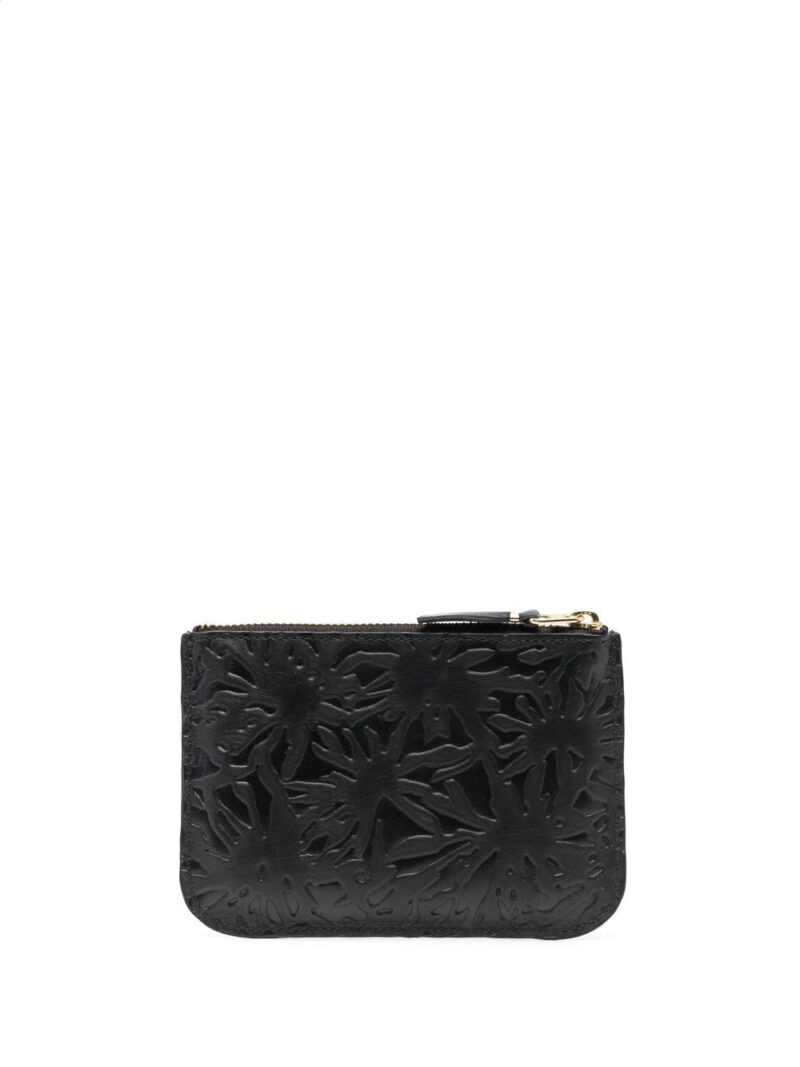 Comme Des Garçons Wallet embossed leather wallet