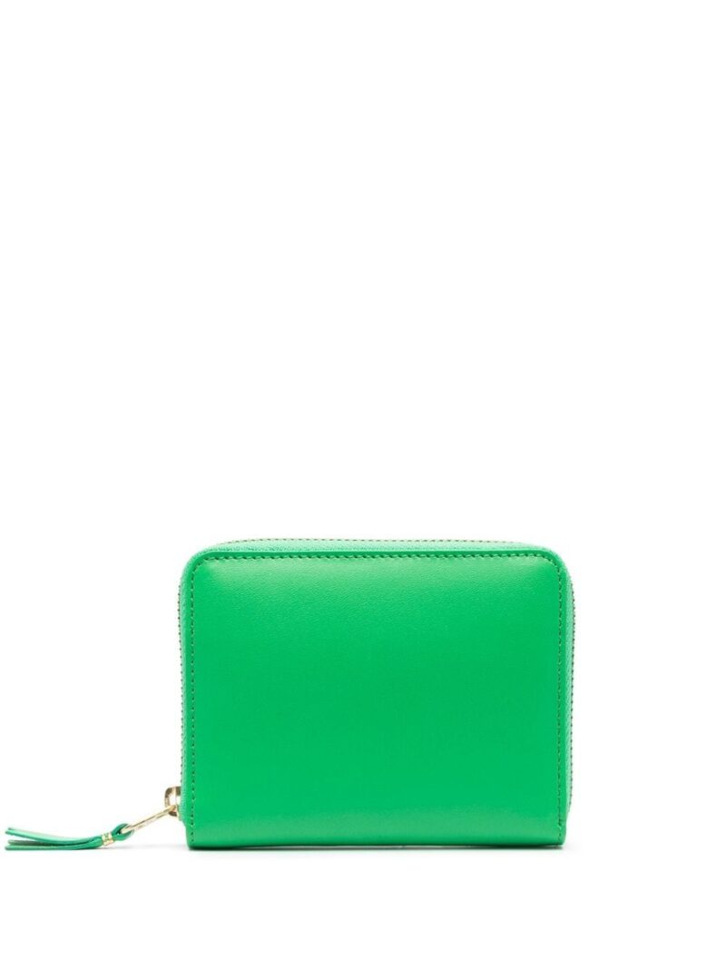 Comme Des Garçons Wallet  leather zipped wallet
