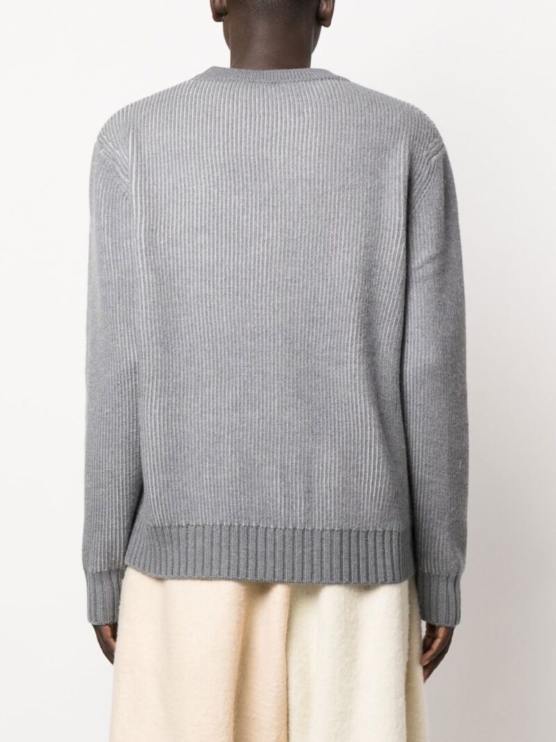 Feng Chen Wang  deconstructed ribbed jumper