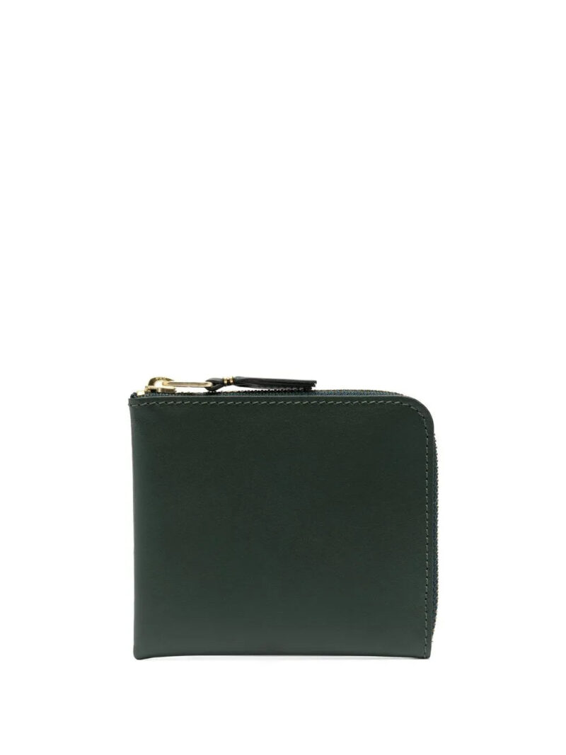 Comme Des Garçons Wallet  zip-up leather wallet