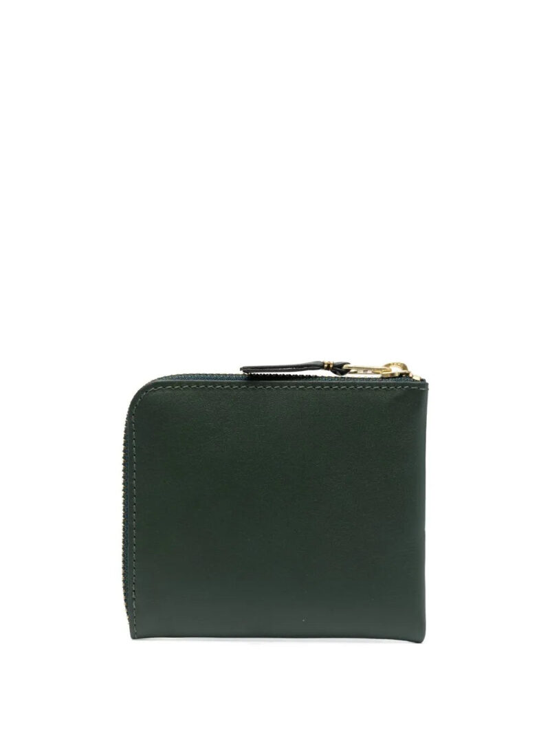 Comme Des Garçons Wallet  zip-up leather wallet