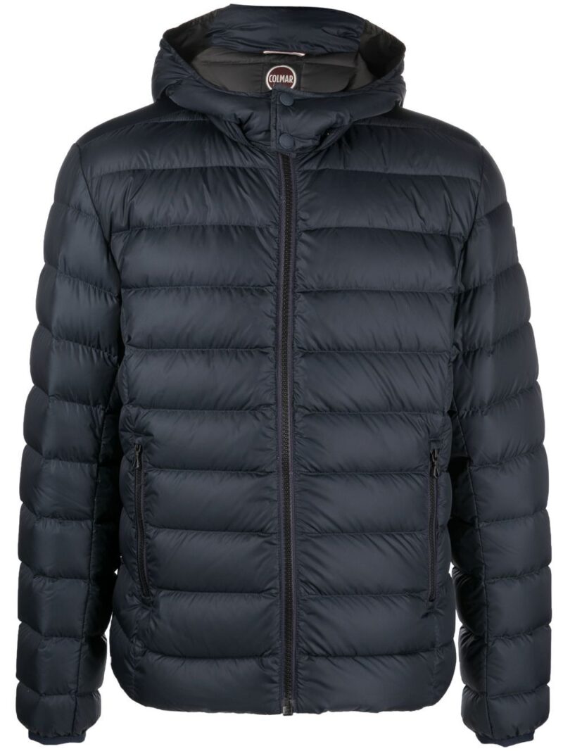 Colmar  quilted zip-up hooded jacket