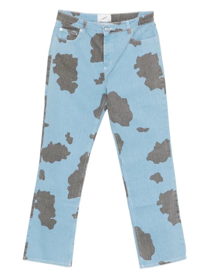 Coperni  cow-print jeans