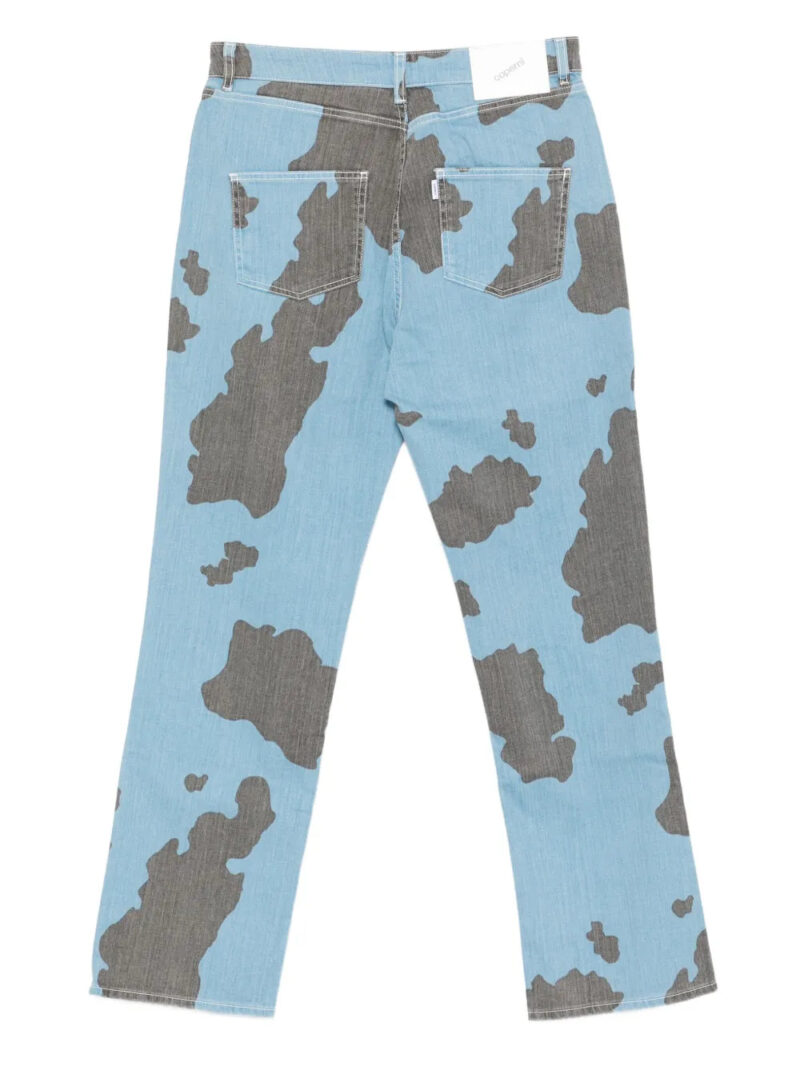 Coperni  cow-print jeans