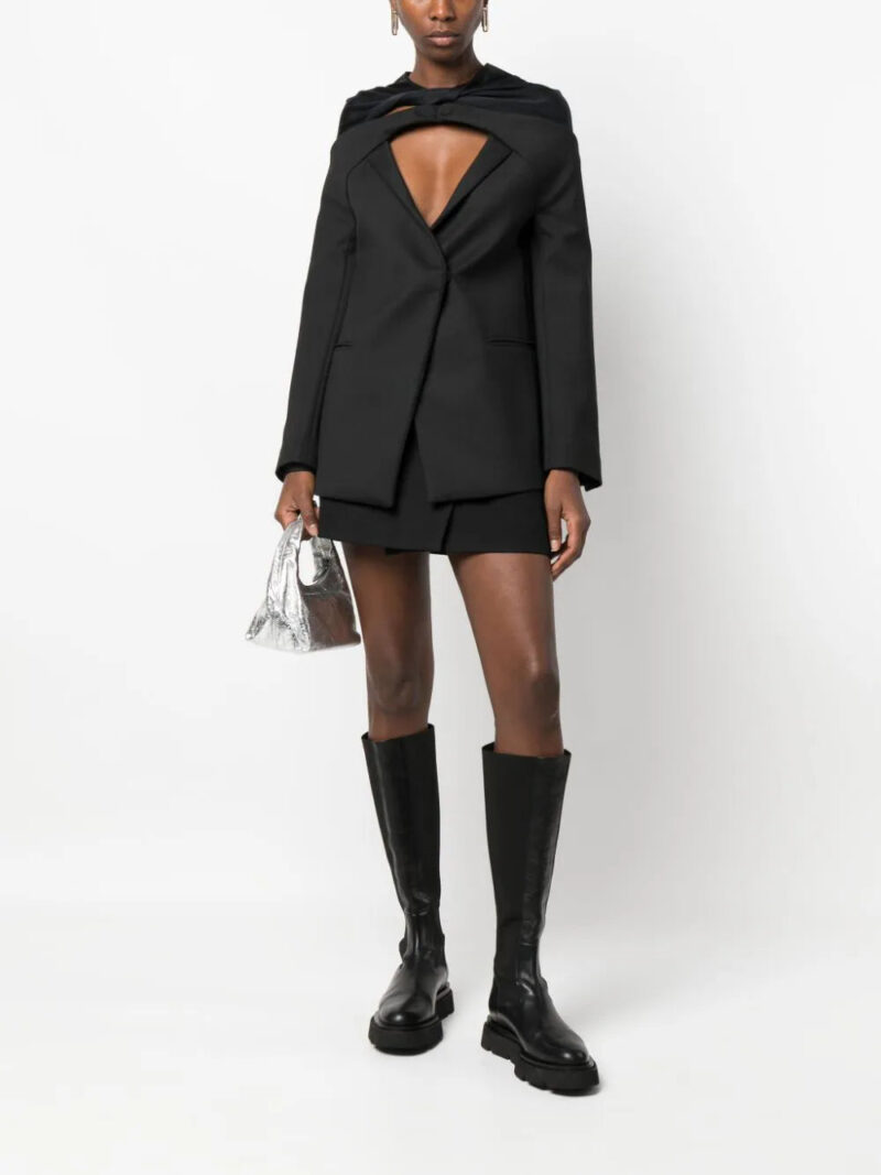 Coperni  cut-out gathered blazer