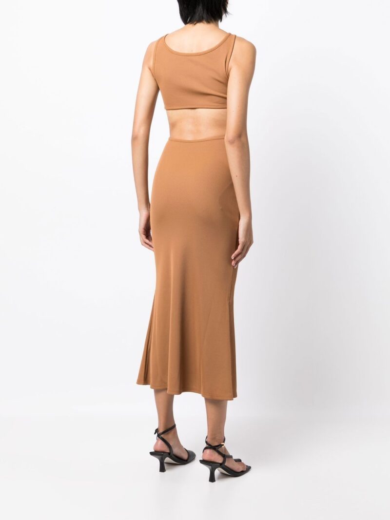 Christopher Esber sleeveless cut-out maxi dress
