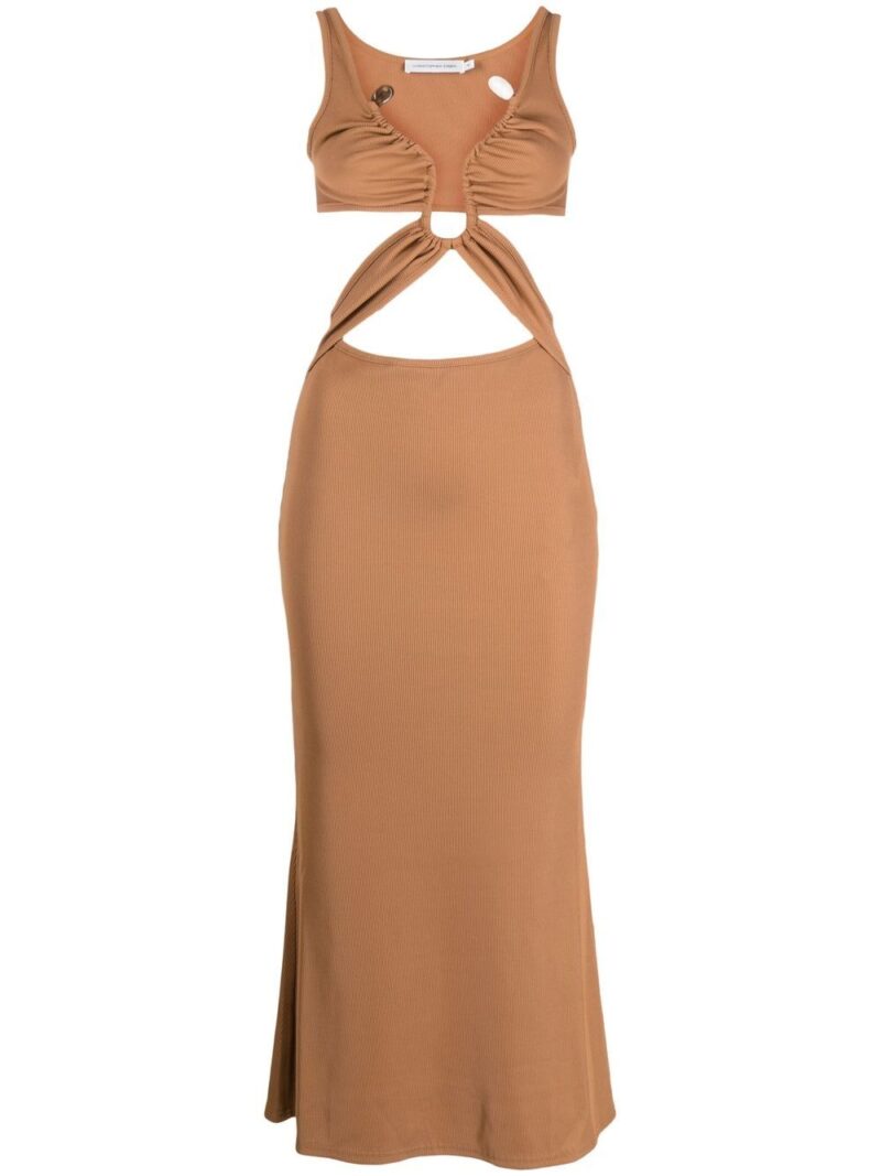 Christopher Esber  sleeveless cut-out maxi dress
