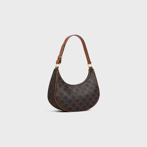 CELINE  Ava Bag IN Triomphe Canvas and calfskin