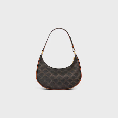CELINE  Ava Bag IN Triomphe Canvas and calfskin