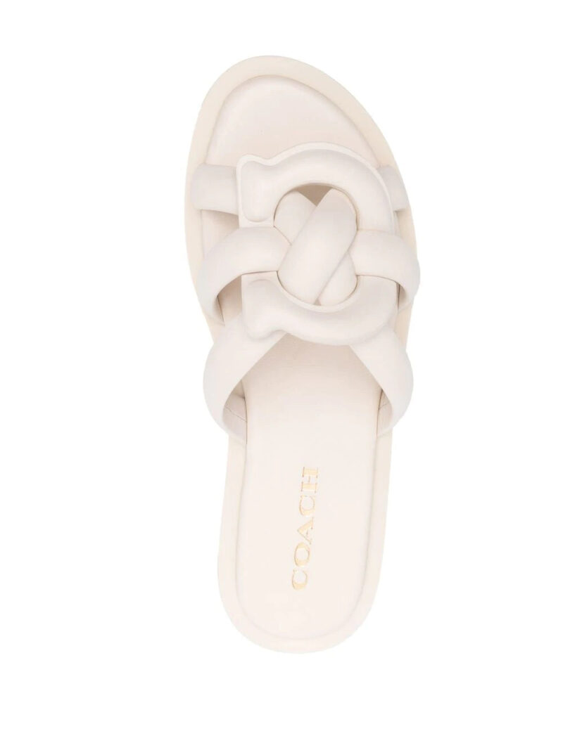 Coach  Coach sheepskin sandals