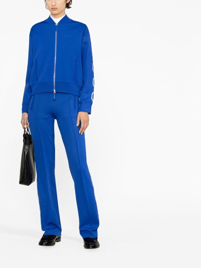 Burberry  chain-print zipped track jacket