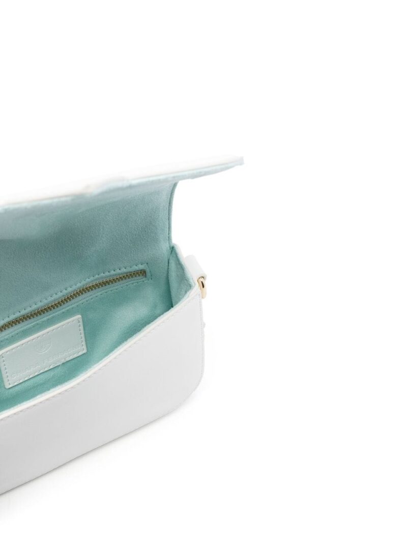Chiara Ferragni Eyelike faux-leather crossbody bag