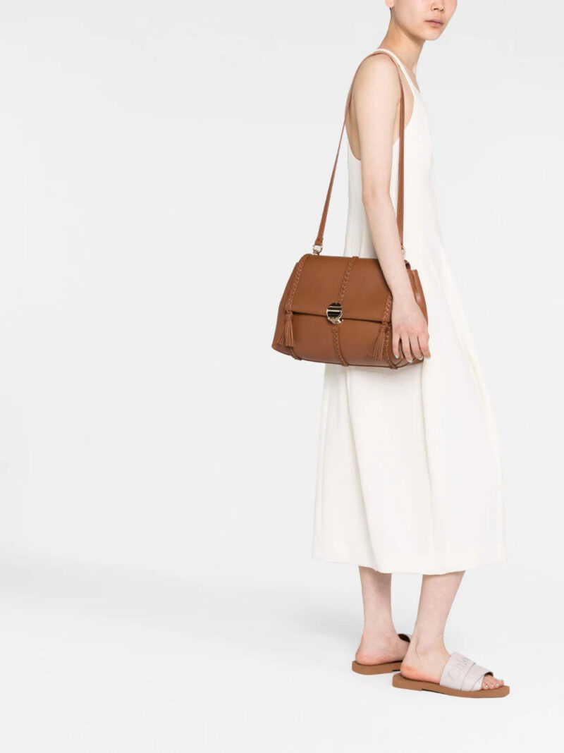 Chloé  Penelope leather shoulder bag