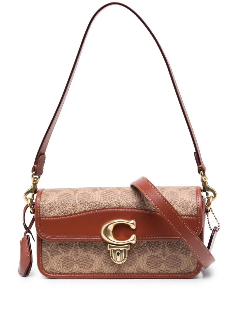 Coach  Studio canvas shoulder bag