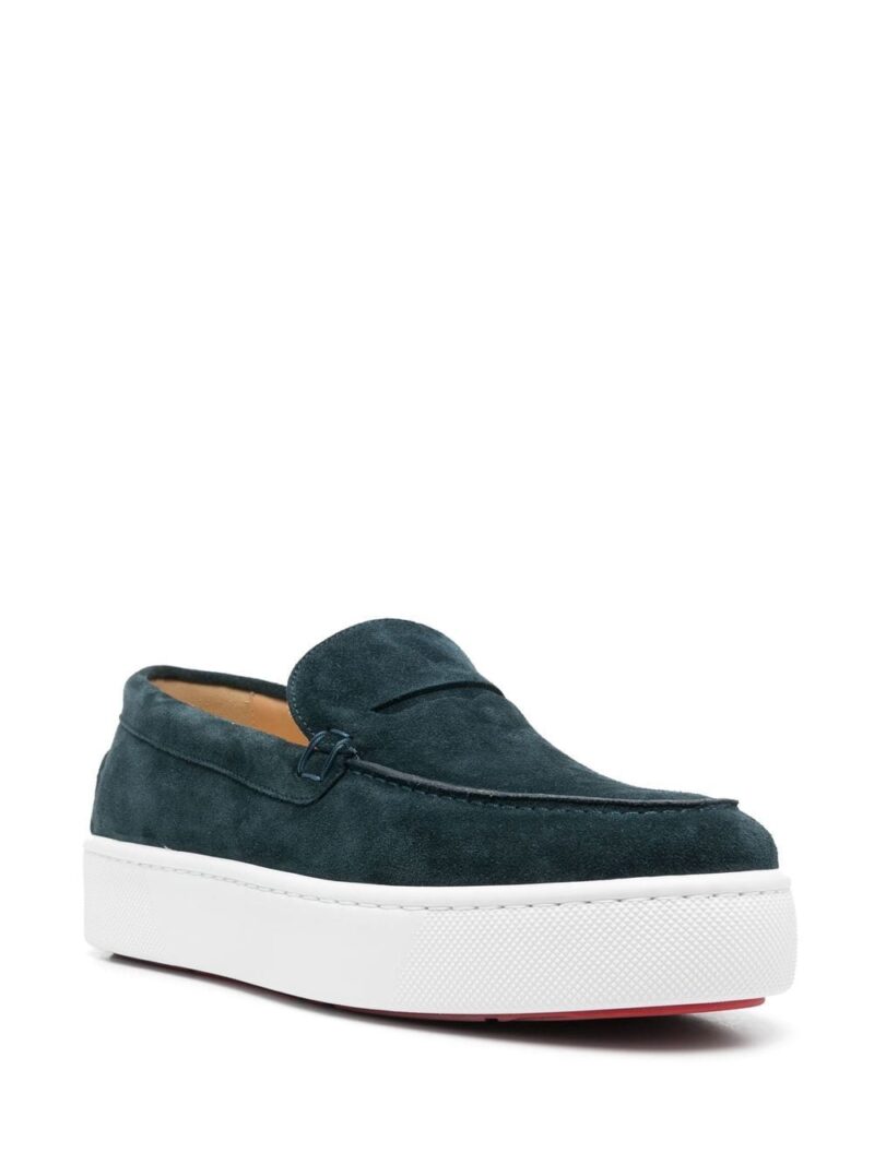 Christian Louboutin slip-on platform loafers