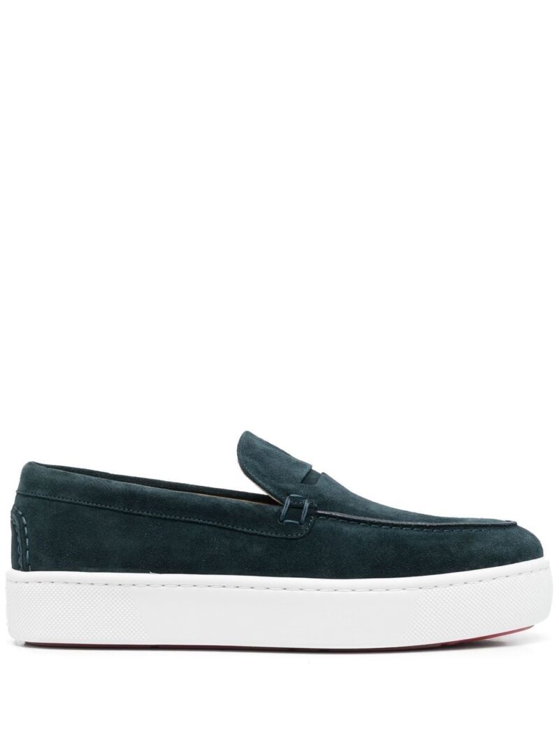 Christian Louboutin  slip-on platform loafers