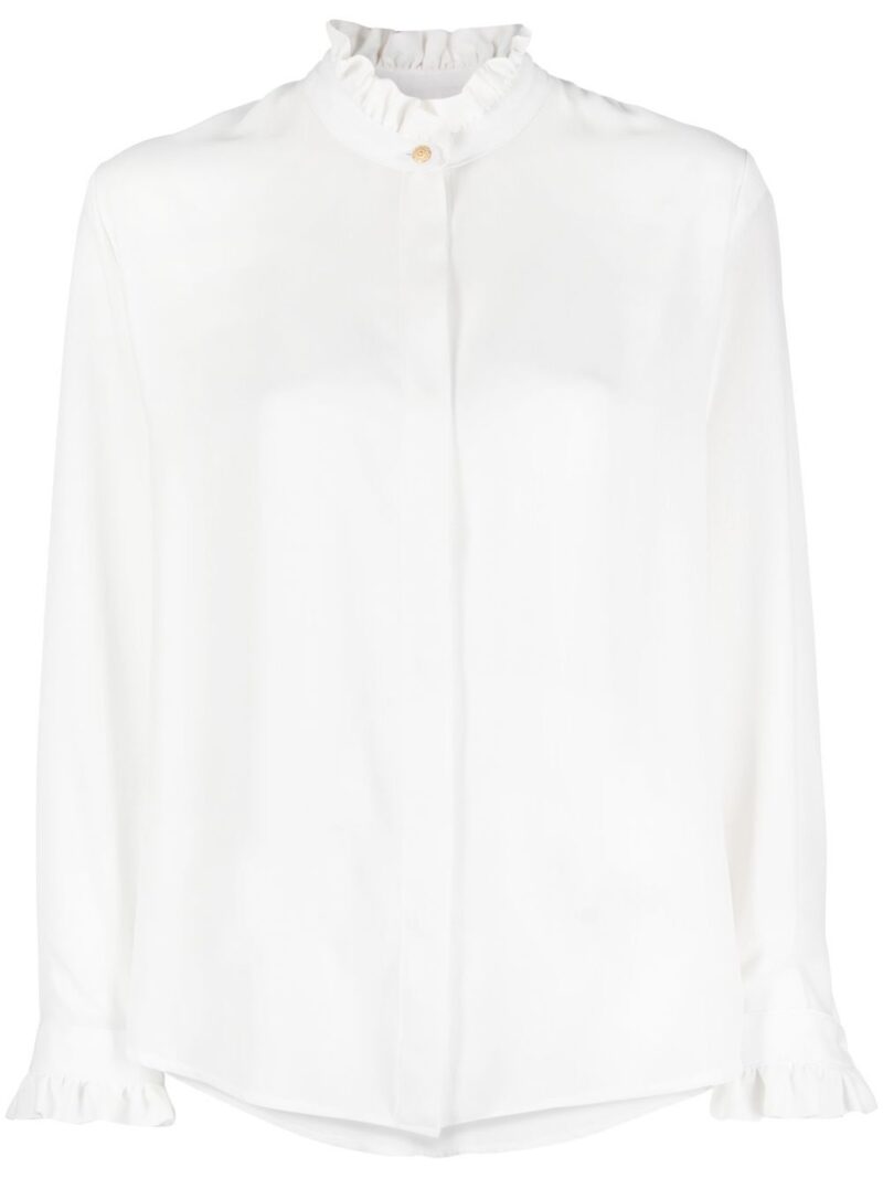 Claudie Pierlot  wavy-collar shirt