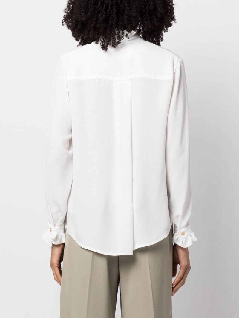 Claudie Pierlot wavy-collar shirt