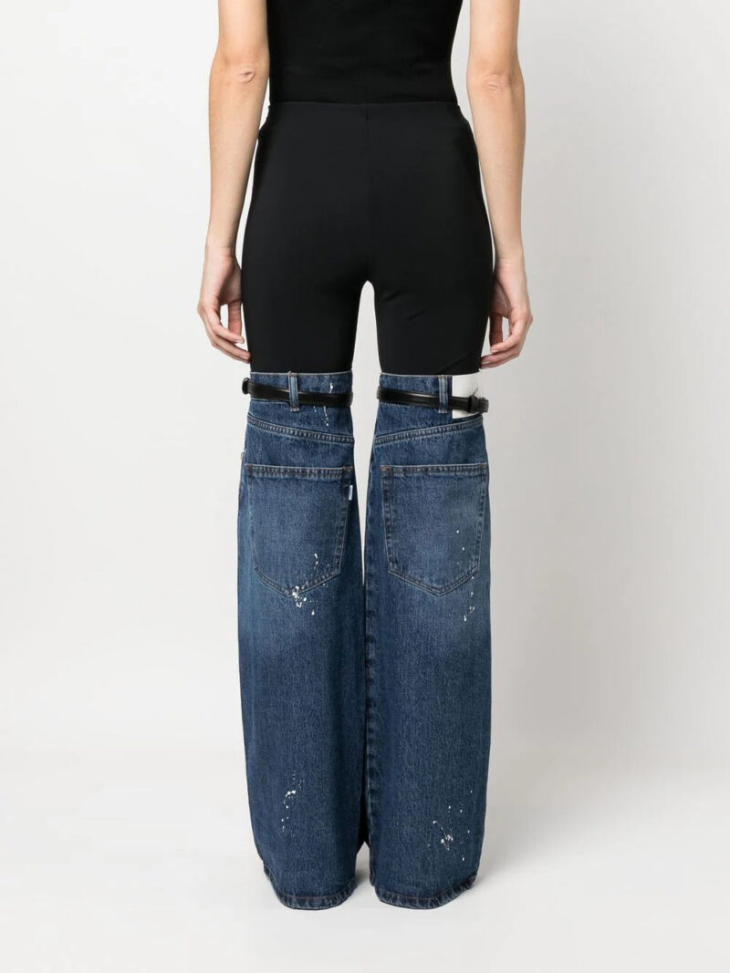 Coperni  Hybrid flared jeans