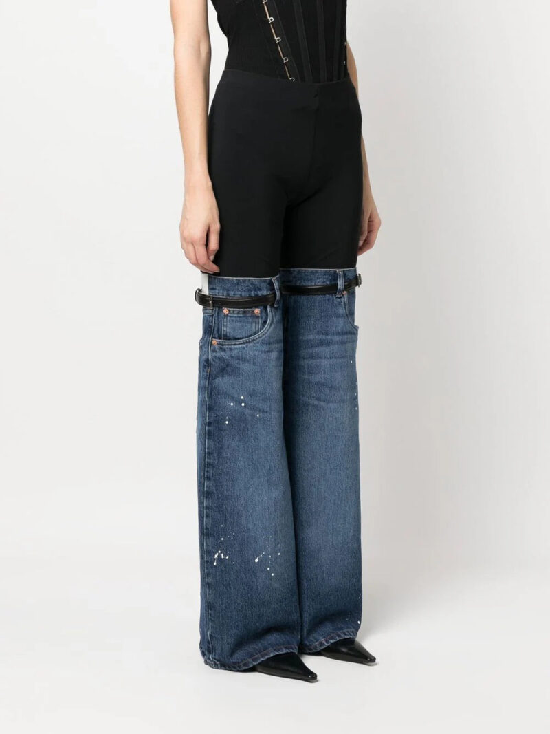 Coperni  Hybrid flared jeans