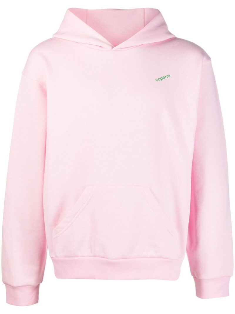 Coperni  logo-print jersey hoodie