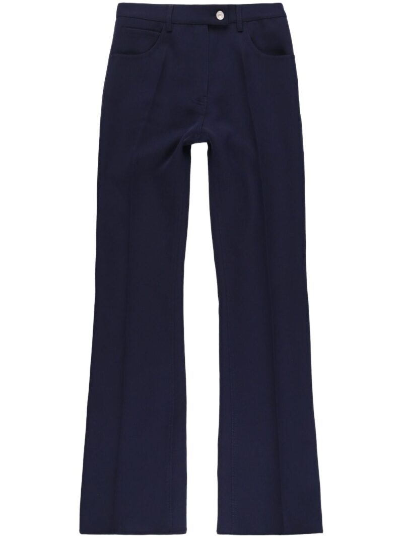 Courrèges  70's bootcut-leg trousers