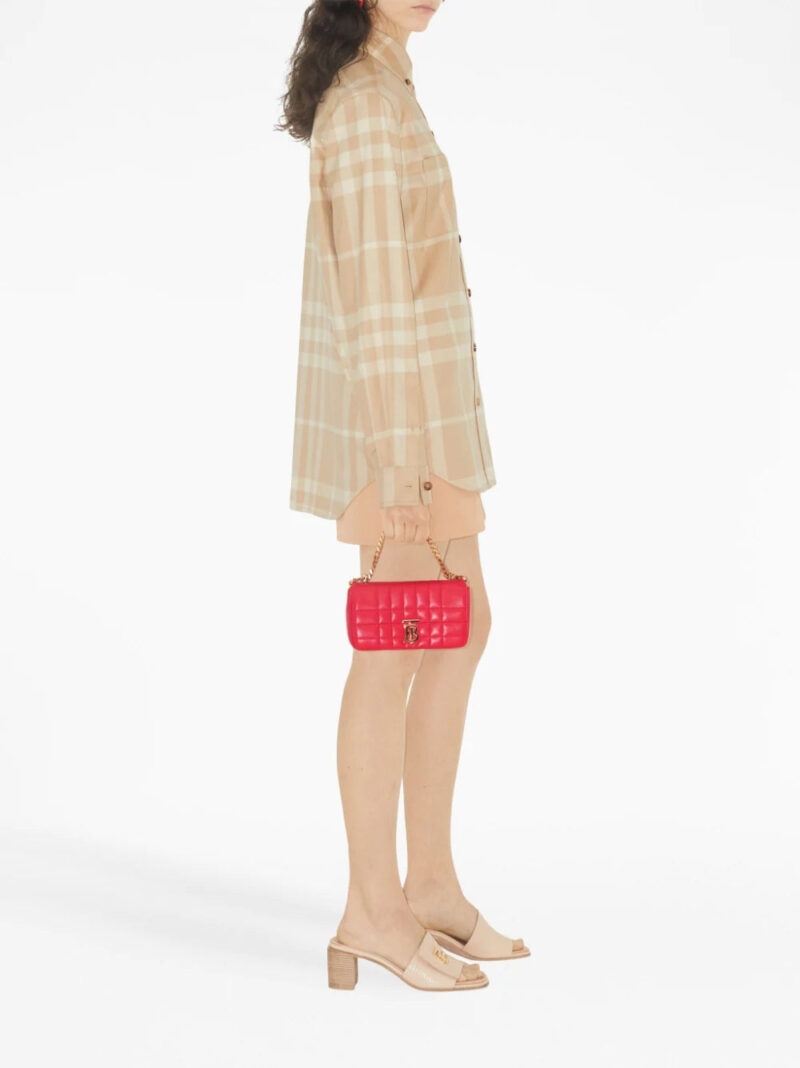 Burberry  check cotton shirt