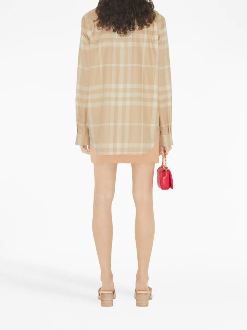 Burberry  check cotton shirt