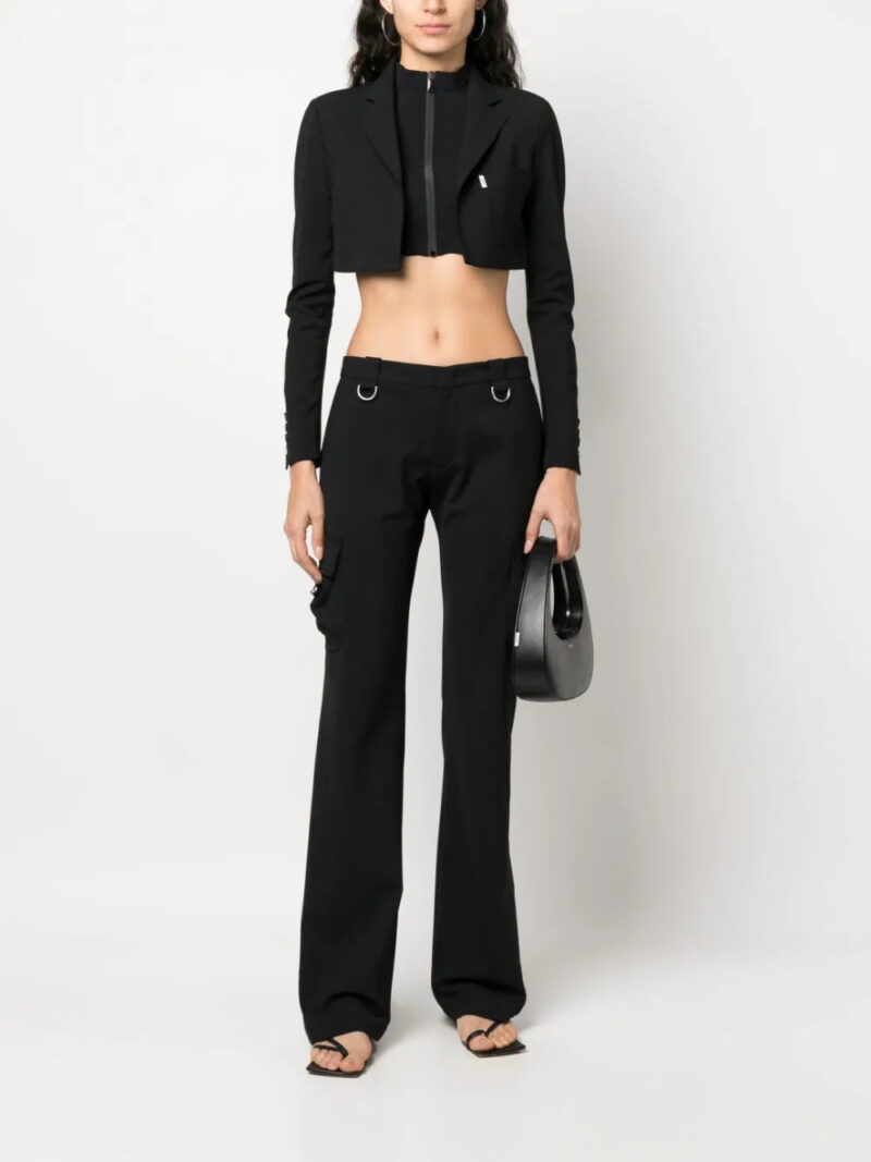 Coperni  hybrid cropped tailored jacket