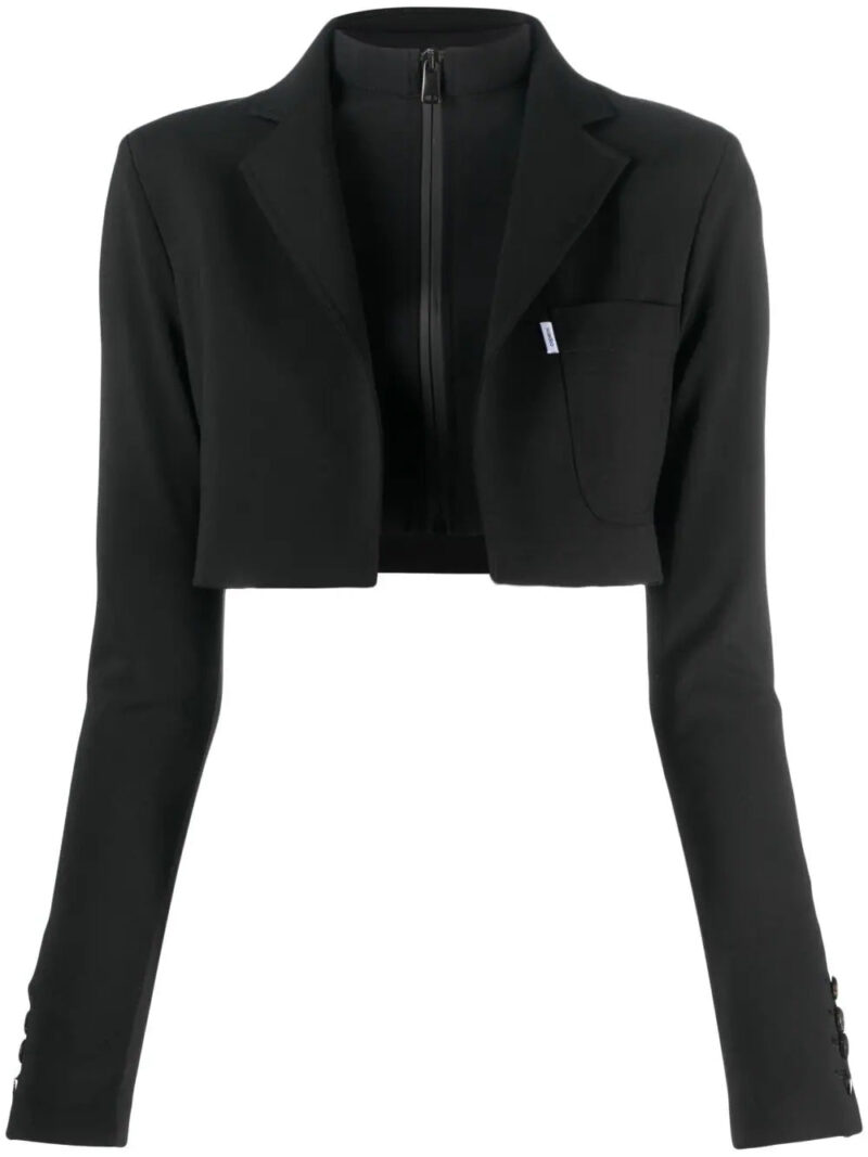 Coperni  hybrid cropped tailored jacket