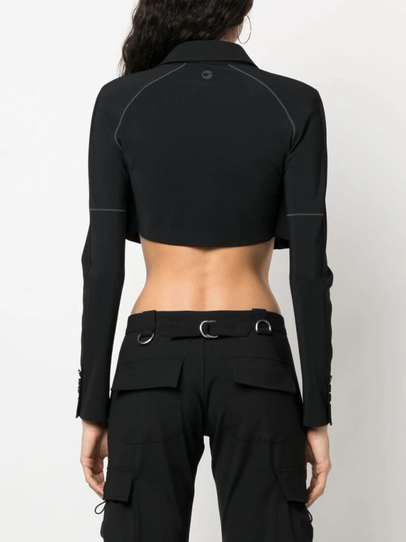 Coperni  hybrid cropped tailored jacket