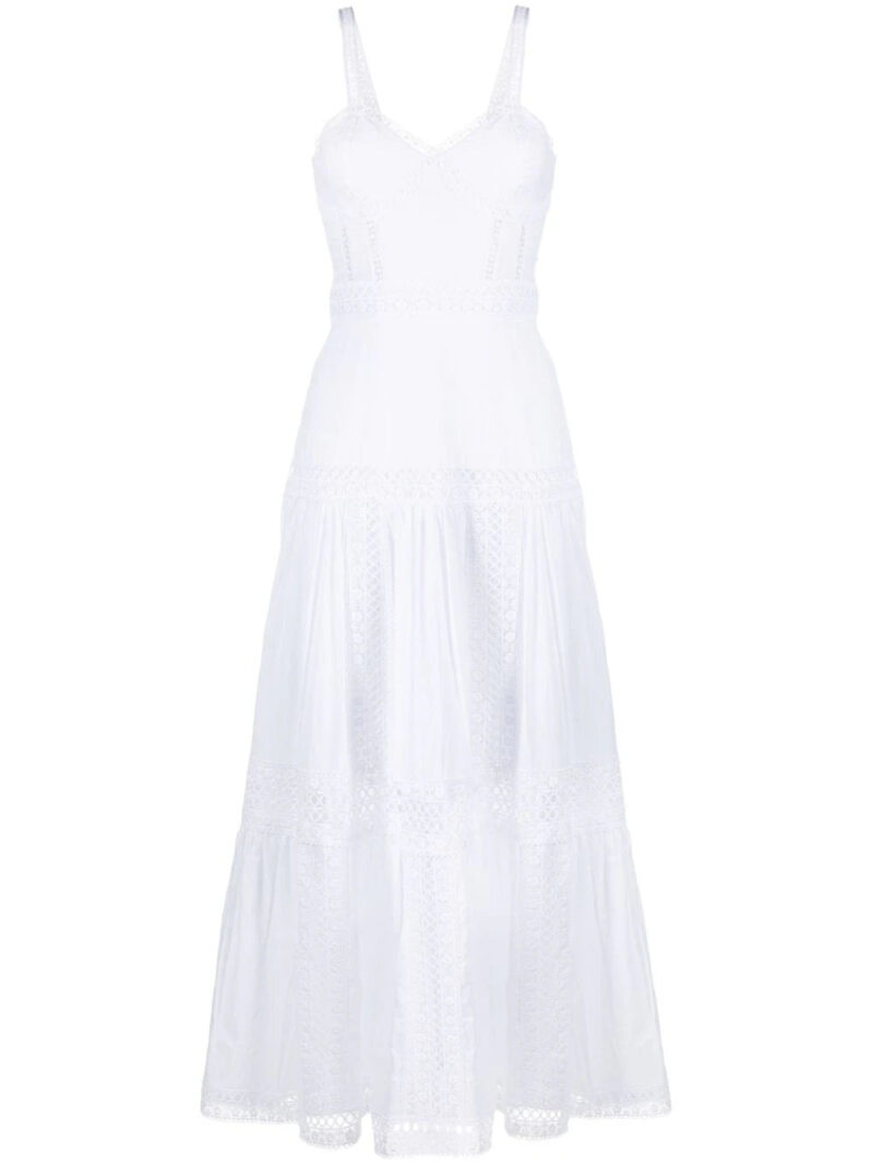 Charo Ruiz Ibiza  Giogia lace-trim maxi dress
