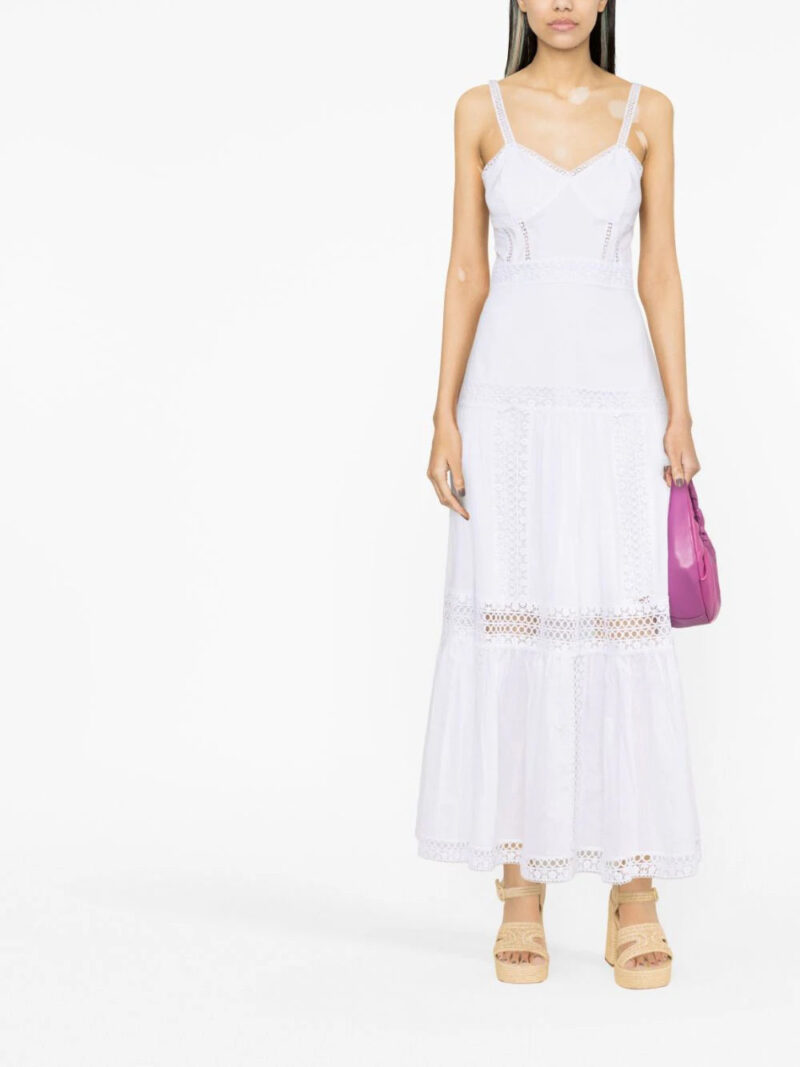 Charo Ruiz Ibiza  Giogia lace-trim maxi dress