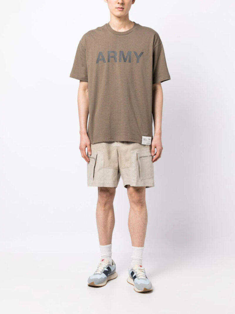 CHOCOOLATE  slogan-print cotton T-shirt