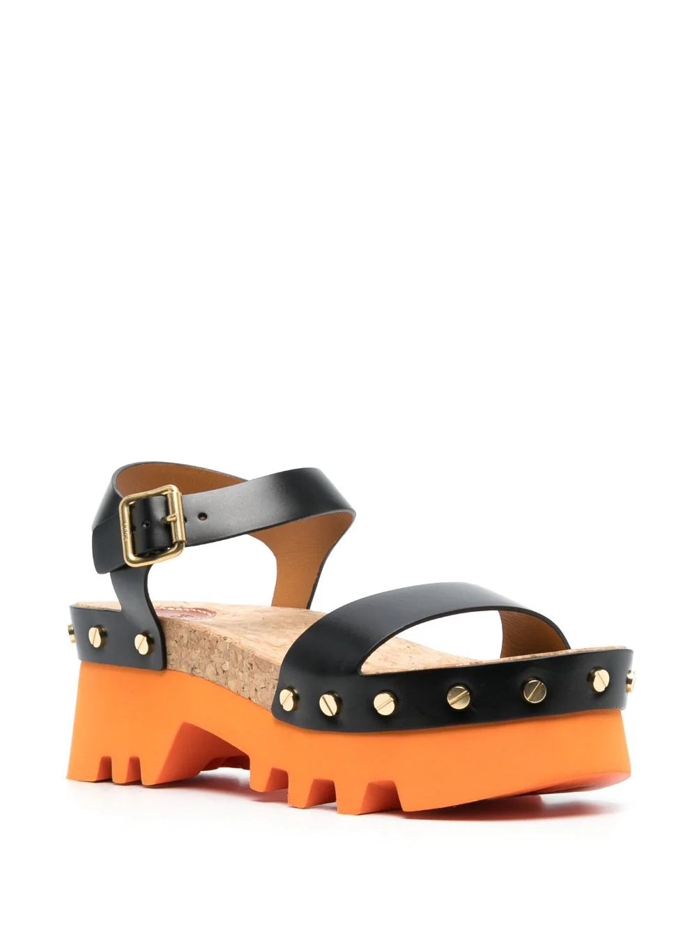Chloé Owena leather platform sandals - Image 2