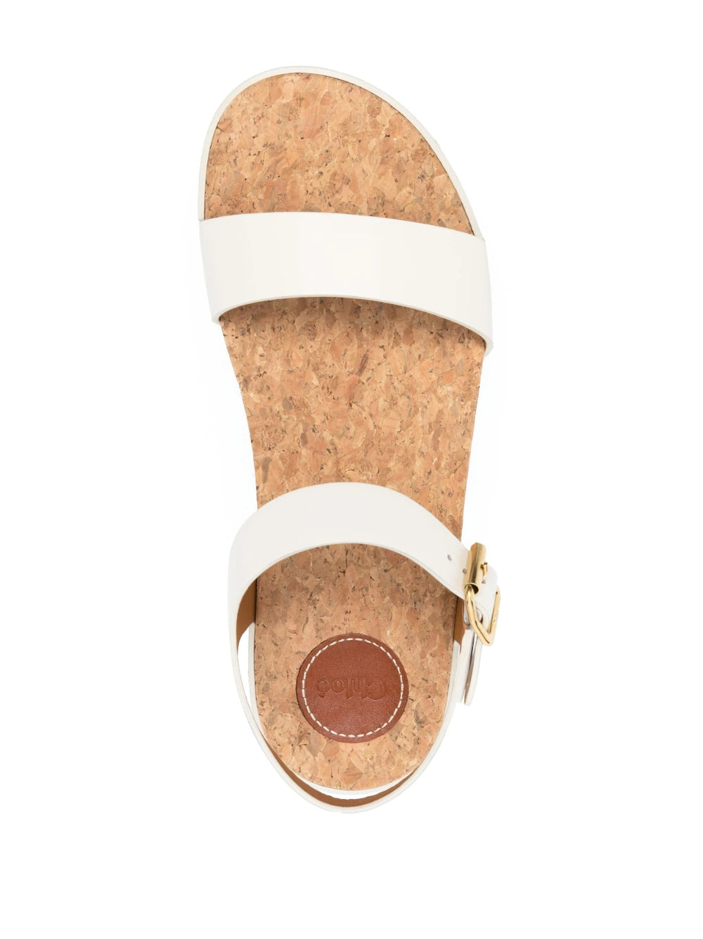 Chloé Owena stud-embellished platform sandals - Image 4