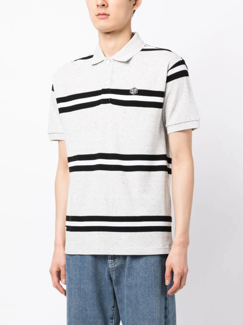 CHOCOOLATE  striped cotton polo shirt