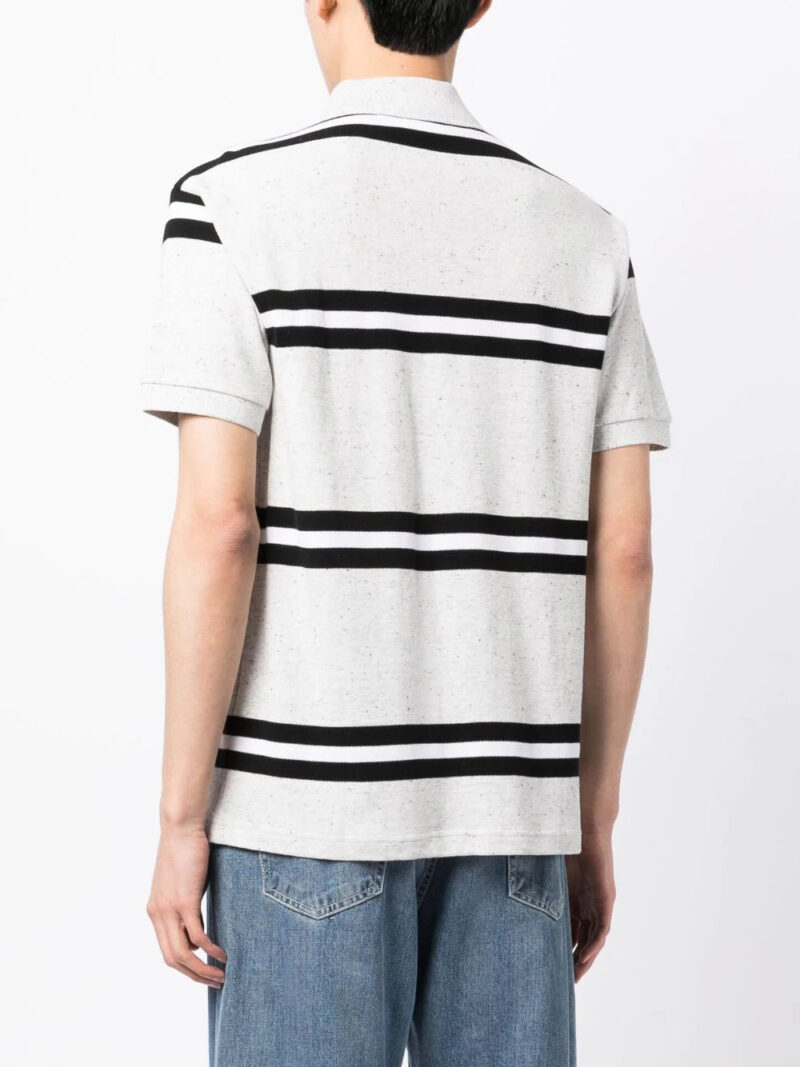 CHOCOOLATE  striped cotton polo shirt