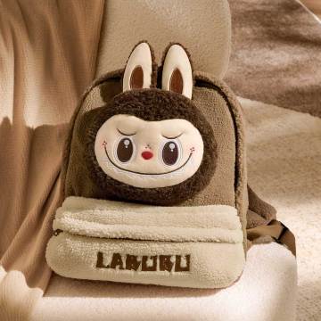 Classic Bag Series-LABUBU Berber Fleece Backpack