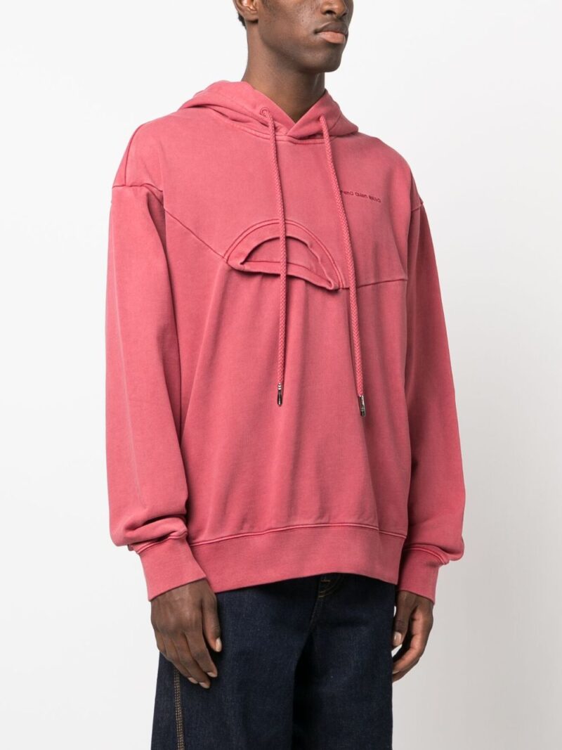 Feng Chen Wang  Double-collar cotton hoodie