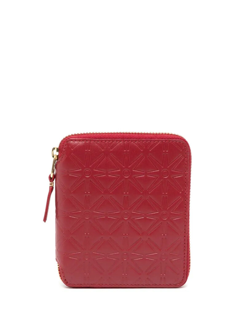Comme Des Garçons Wallet  logo-embossed leather wallet