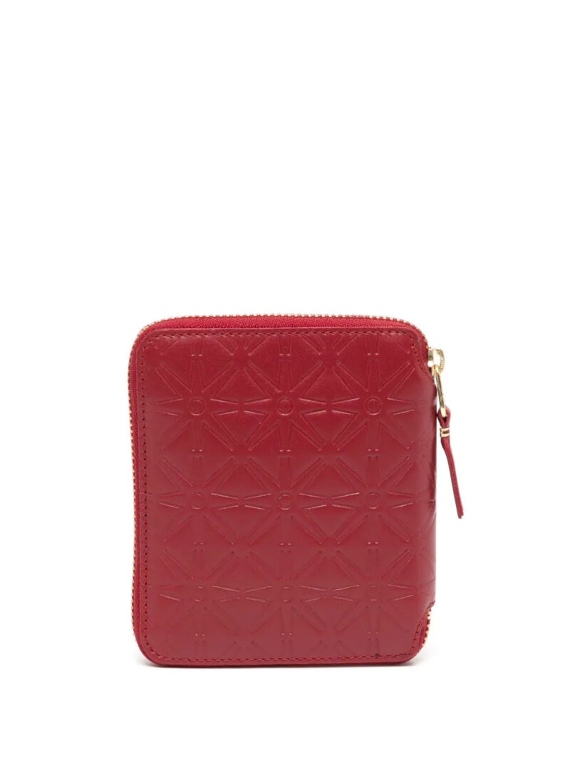Comme Des Garçons Wallet  logo-embossed leather wallet