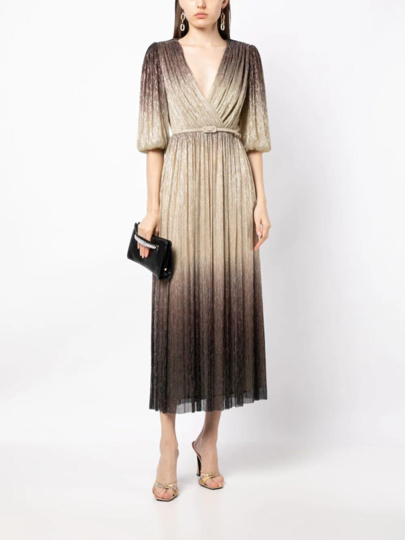 Costarellos  Ellery pleated midi dress