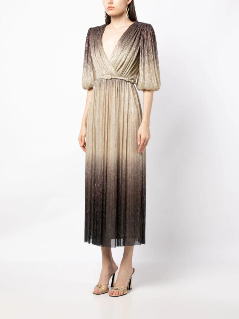 Costarellos  Ellery pleated midi dress