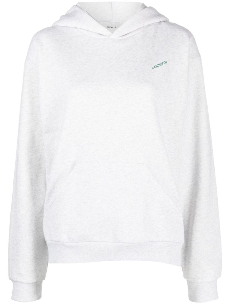Coperni  logo-print jersey hoodie