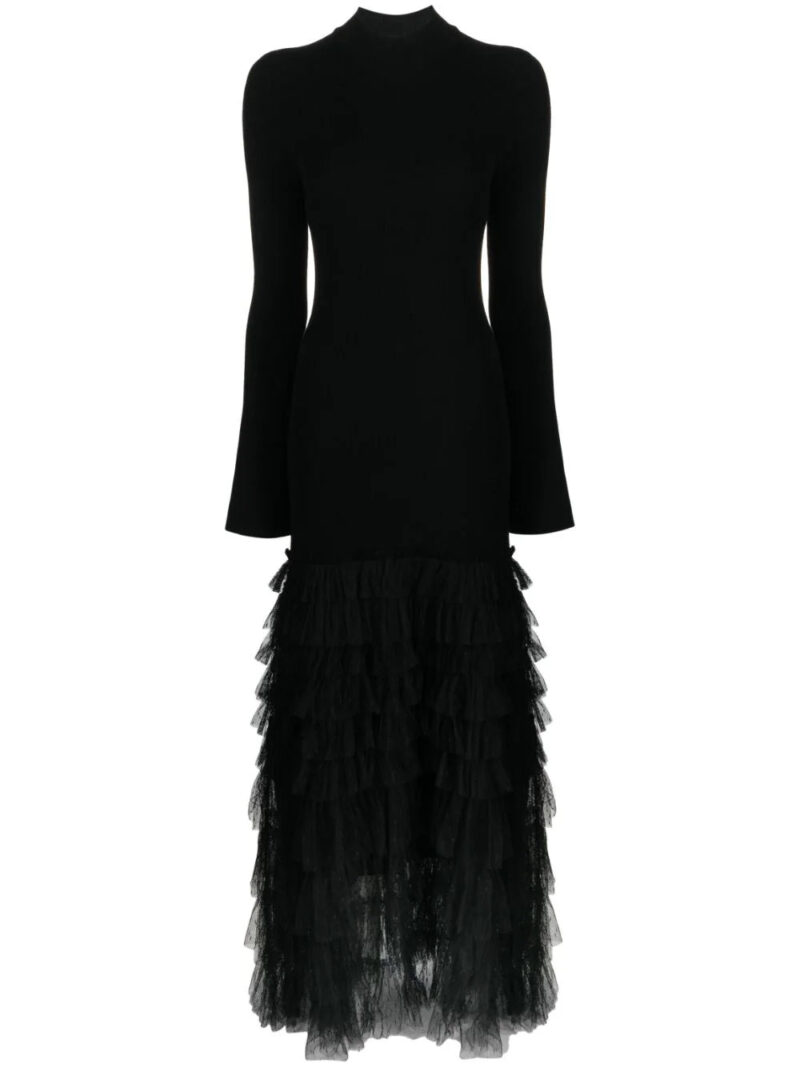 TWINSET  tulle maxi dress