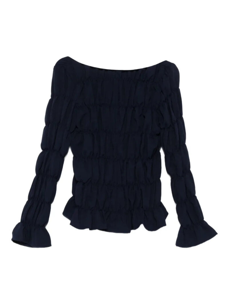 Charles Jeffrey Loverboy  Shirred blouse