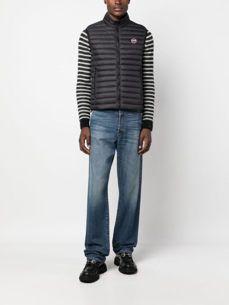 Colmar  logo-patch padded gilet
