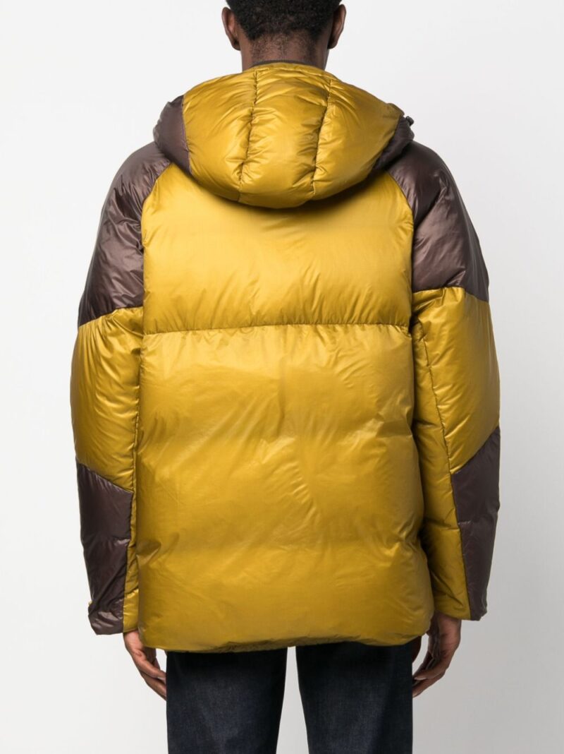 Colmar  two-tone hooded down jacket