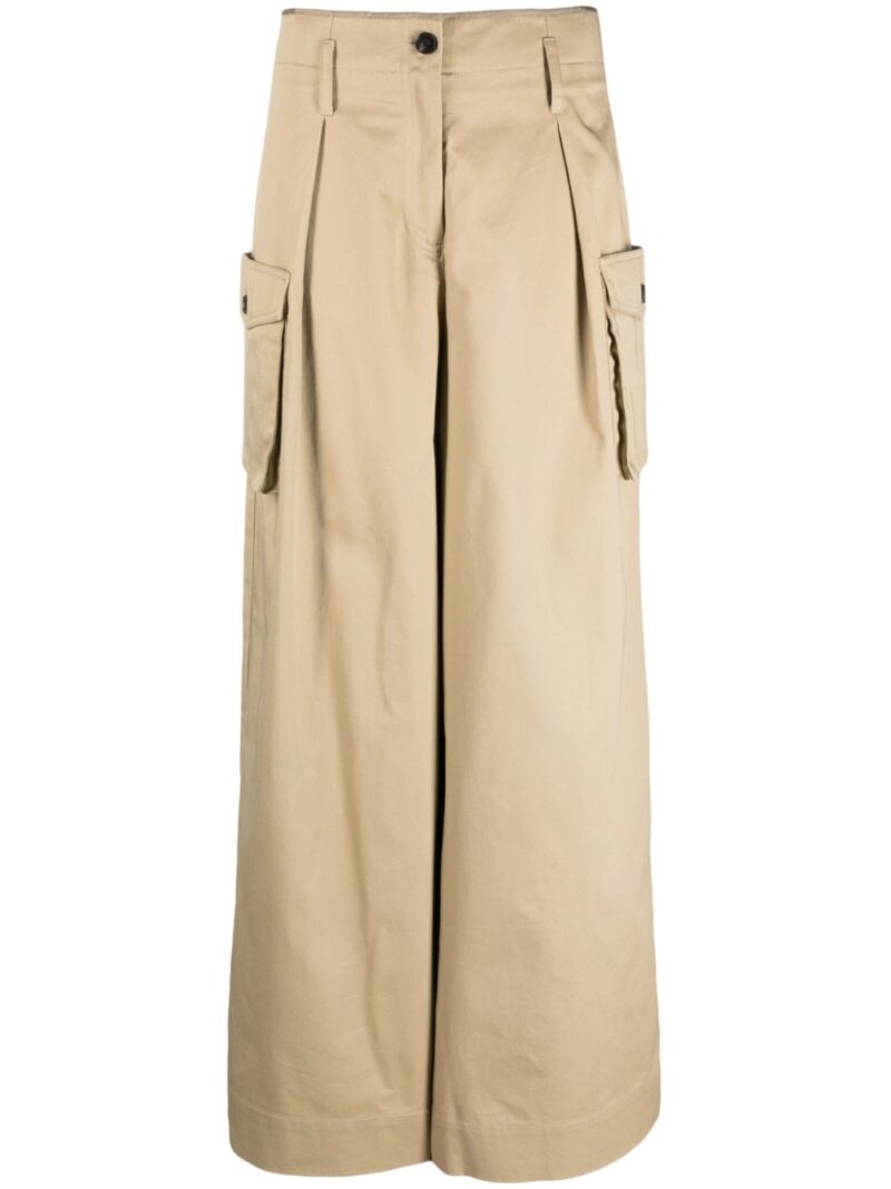 Co  wide-leg cargo trousers